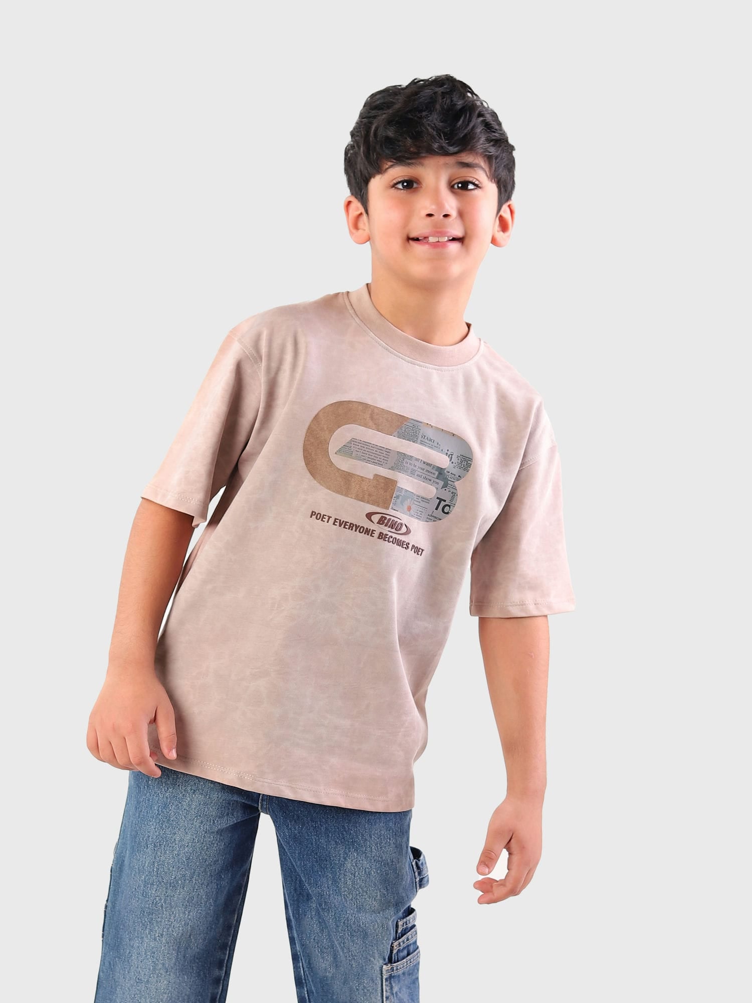 تي شيرت بيج روند نصف كم